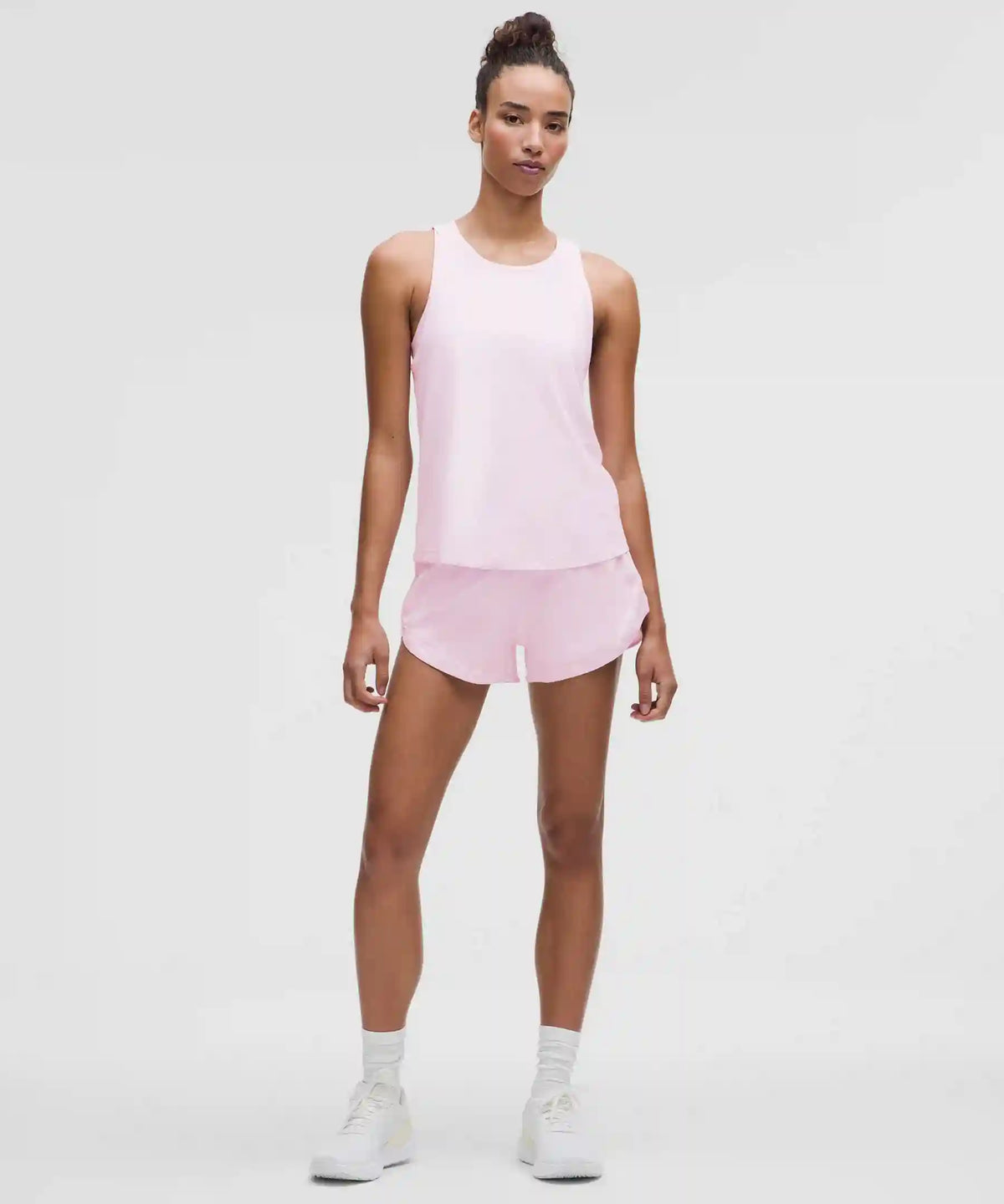Ruched Racerback Tank Top