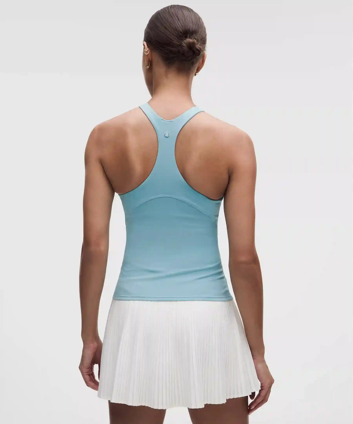 Racerback High-Neck Tennis Tank Top *B/C Cup