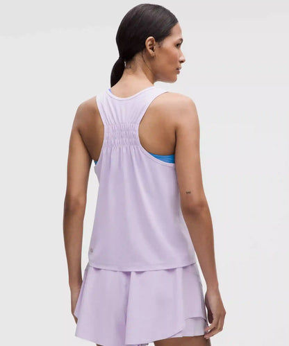 Ruched Racerback Tank Top