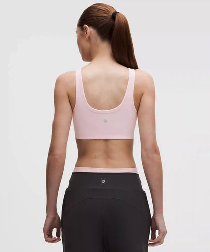 Nulu Ribbed Scoop-Neck Bra *Light Support, B/C Cup