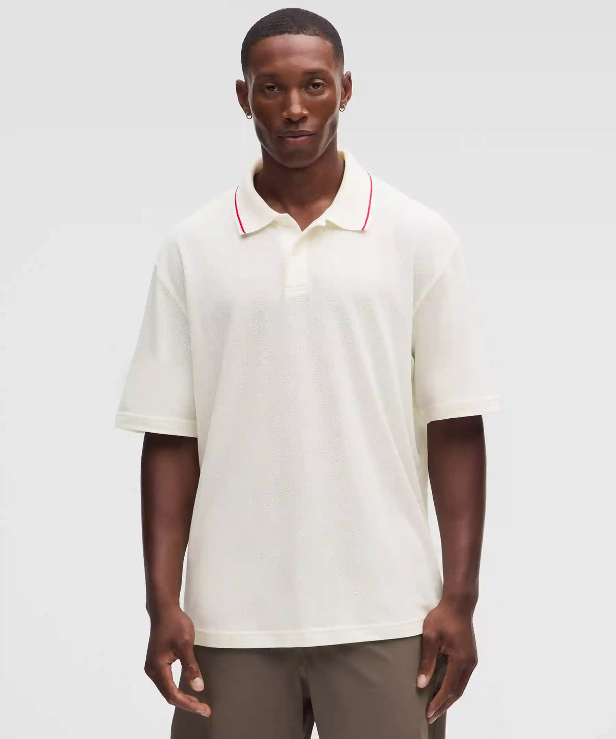 Mesh-Knit Jersey Short-Sleeve Polo Shirt