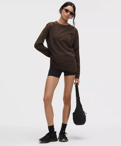 All Yours Organic Cotton-Blend Long-Sleeve Shirt