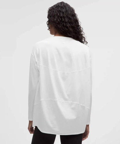 Back In Action Organic Cotton-Blend Long-Sleeve Shirt
