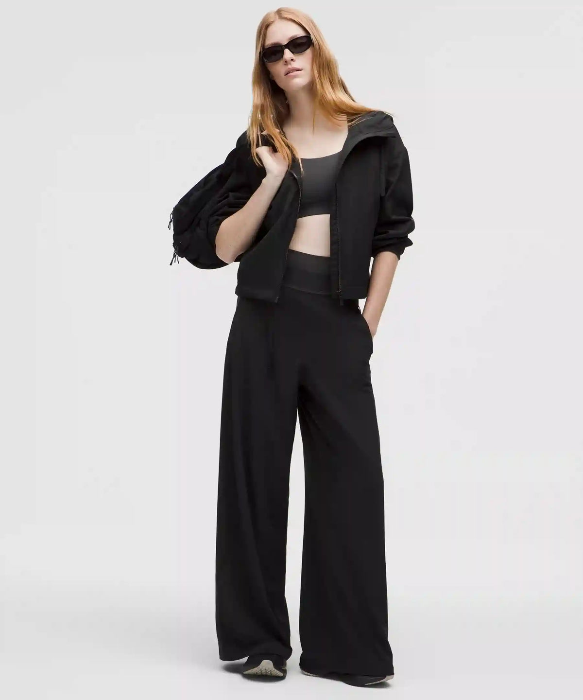 Swift High-Rise Wide-Leg Pant *Logo Waistband