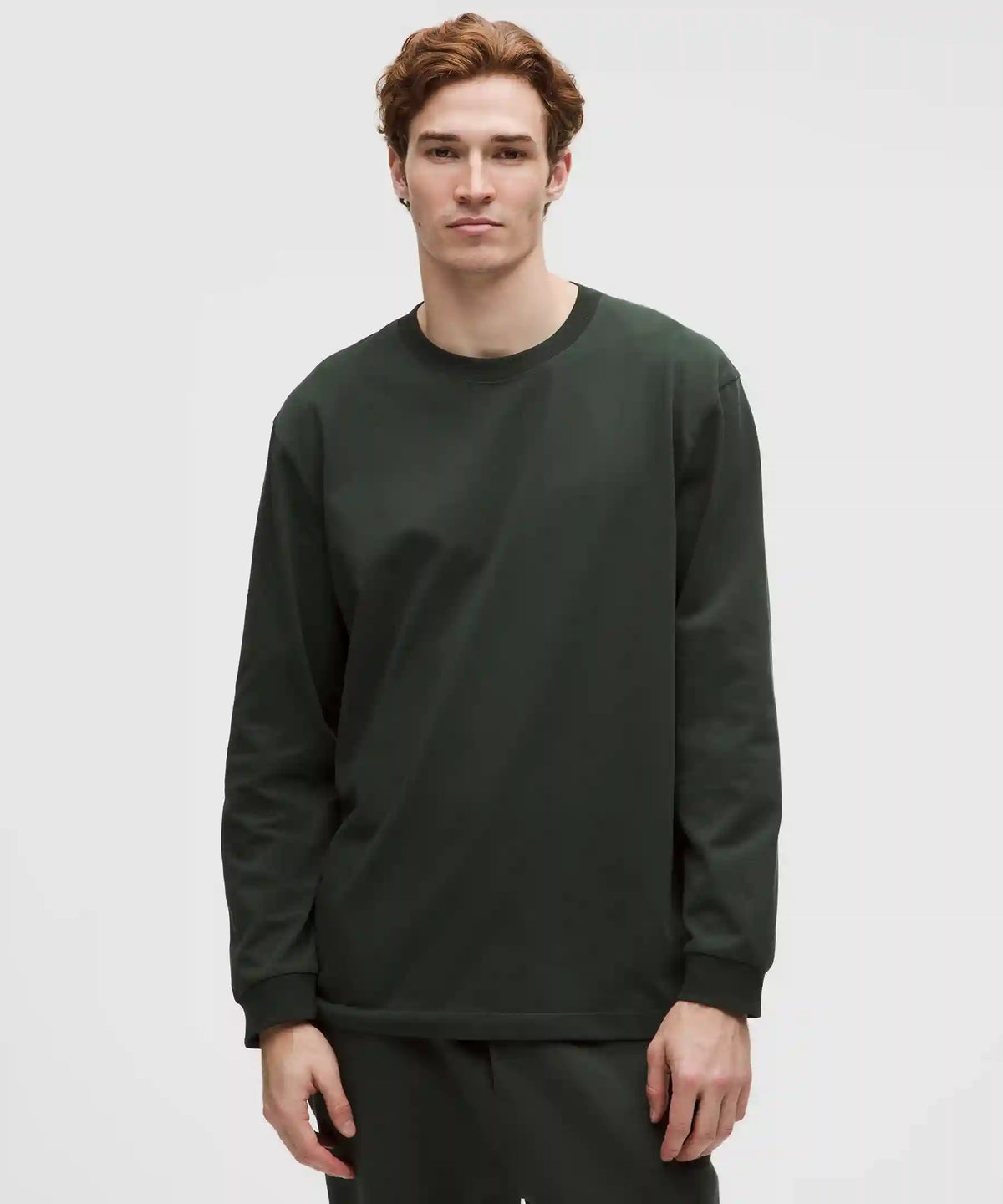 Heavyweight Cotton Jersey Long-Sleeve Shirt