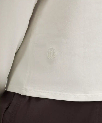 Organic Cotton Crewneck Long-Sleeve Shirt