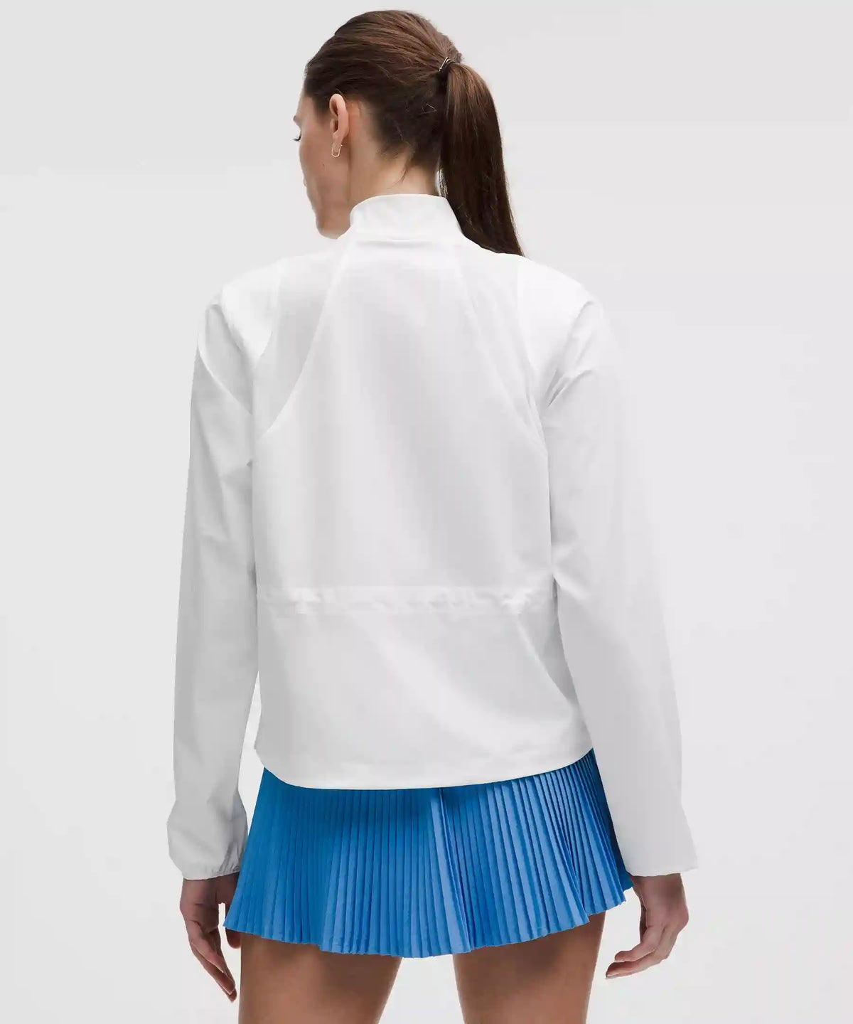Mesh-Ventilated Tennis Jacket