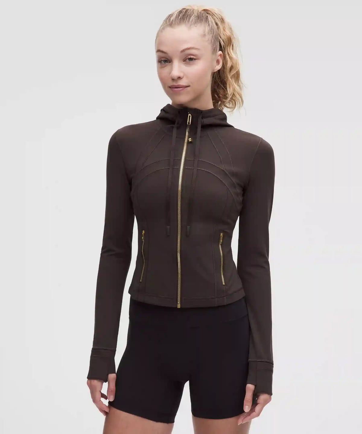 Define Cropped Hooded Jacket *Nulu
