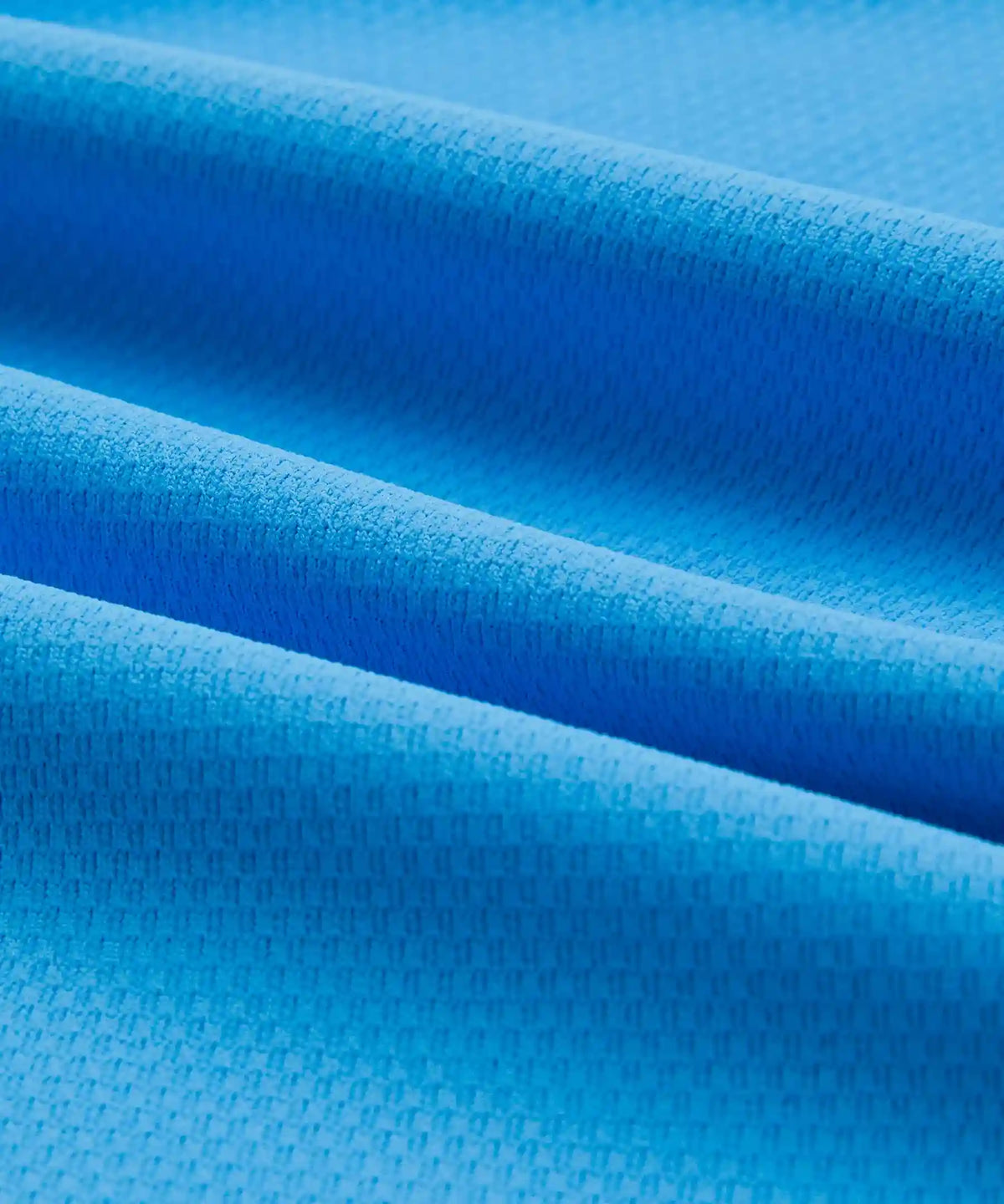 UV-Protective Textured Mesh Tennis Shirt