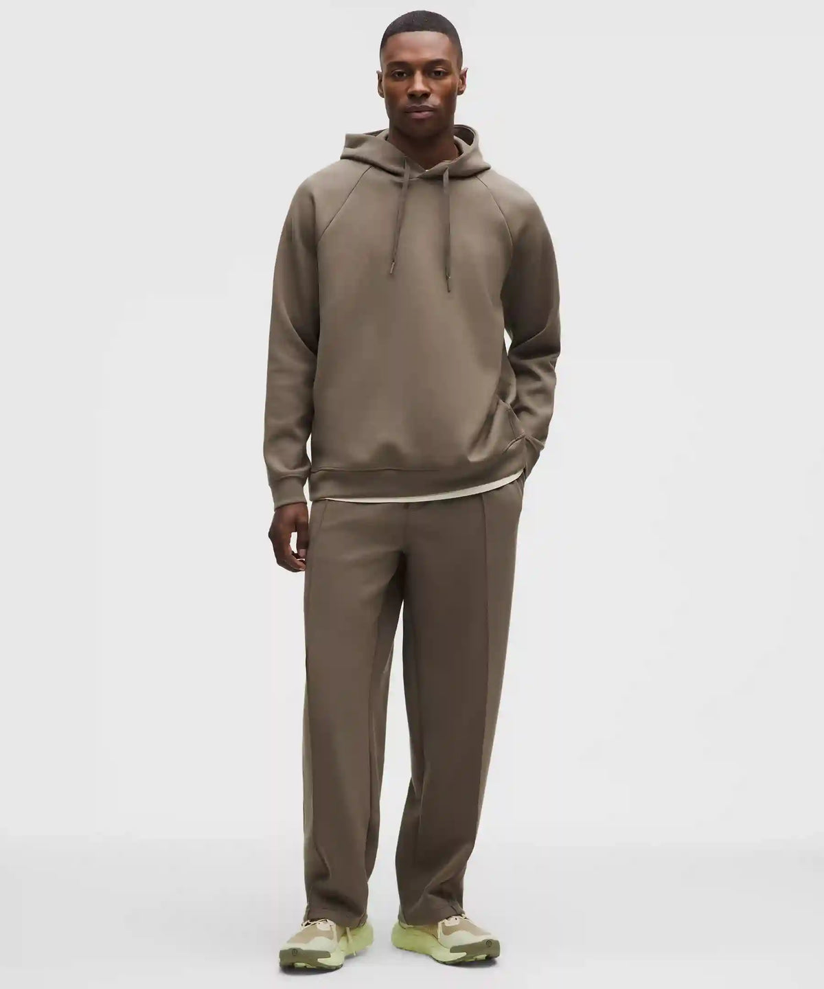 Smooth Spacer Classic-Fit Pullover Hoodie