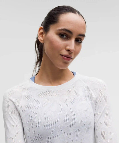 Swiftly Tech Long-Sleeve Shirt 2.0 Waist Length *Paisley
