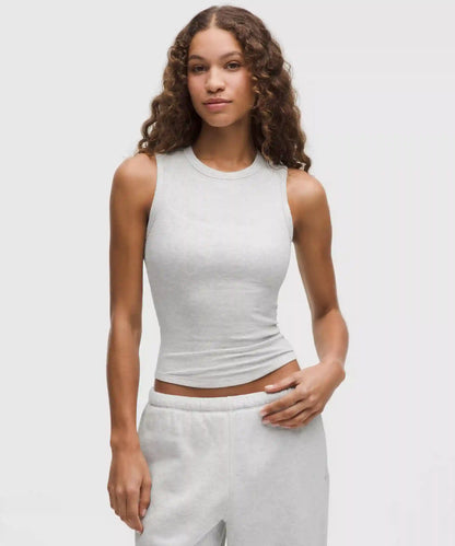 Hold Tight Crewneck Tank Top *Waist Length