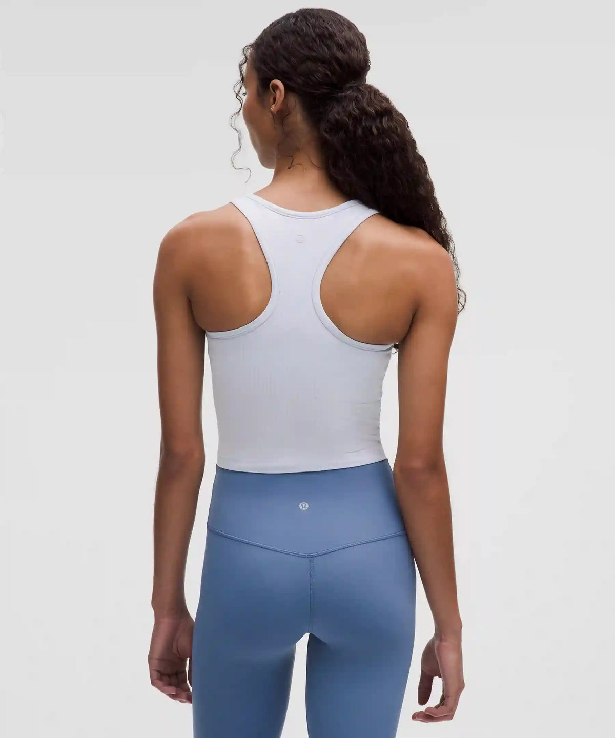 Ebb to Street Cropped Racerback Tank Top *Light Support, B/C Cup