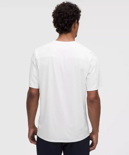 Mesh Pique Tennis Short-Sleeve Shirt