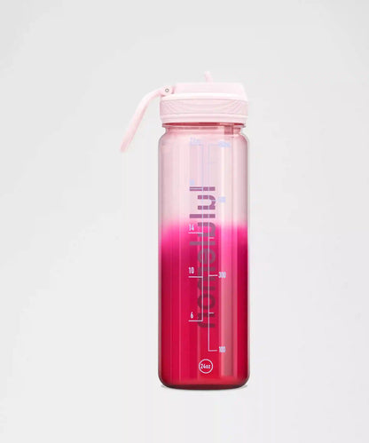 Back to Life Clear Bottle 24oz *Straw Lid