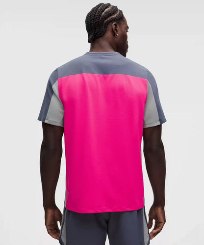 Mesh Pique Tennis Short-Sleeve Shirt