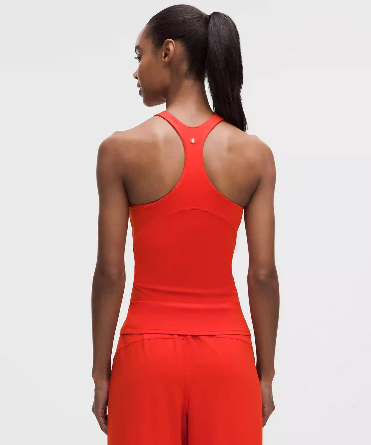 Racerback High-Neck Tennis Tank Top *B/C Cup