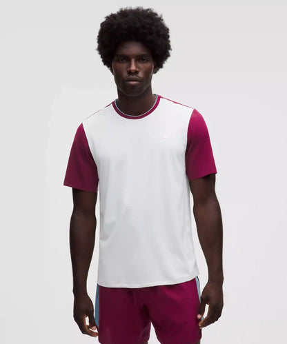 Mesh Pique Tennis Short-Sleeve Shirt