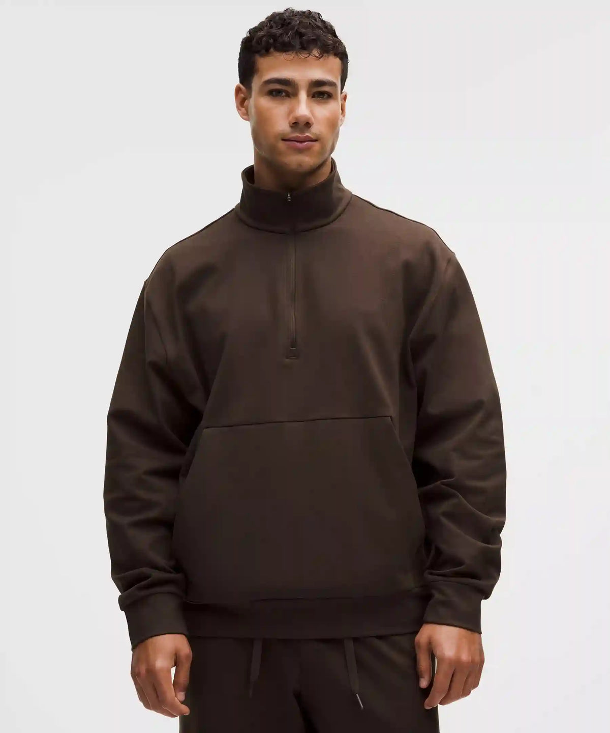 Heavyweight Soft Jersey Half Zip
