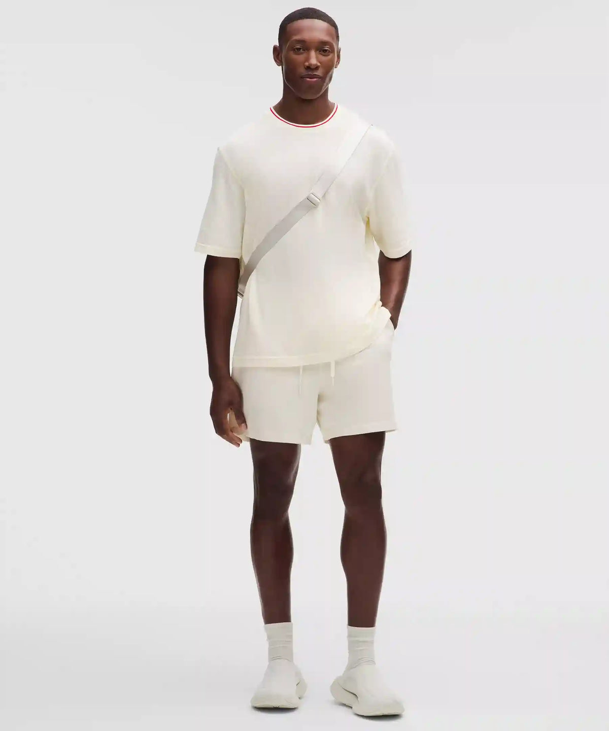 Mesh-Knit Jersey Short-Sleeve Shirt