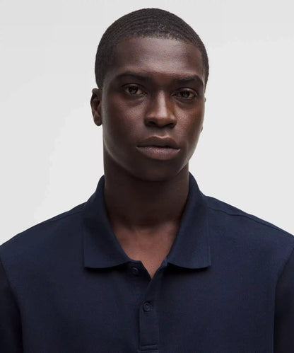 Cotton Pique Short-Sleeve Polo Shirt