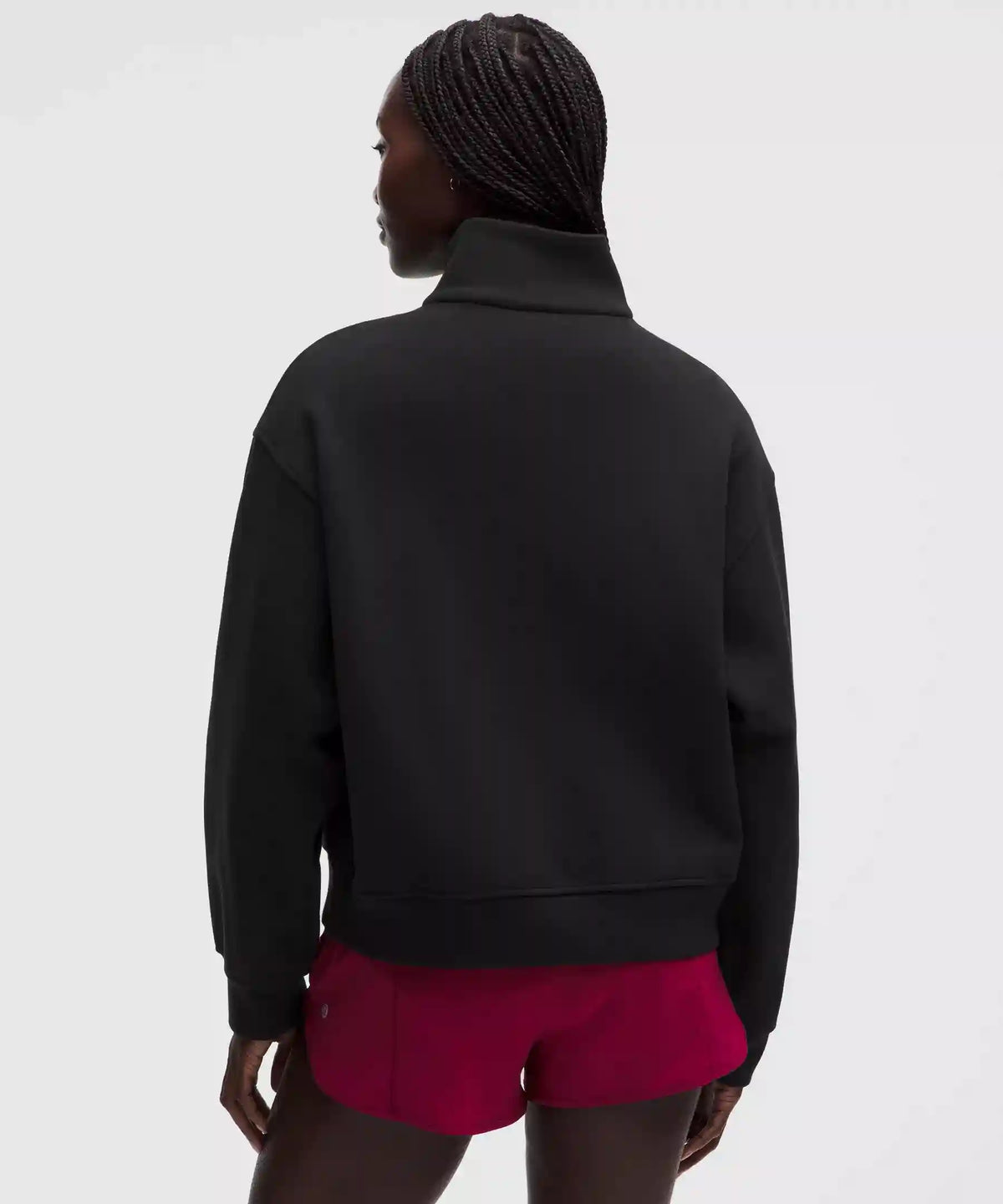 Women's Steady State SuperLoft Funnel-Neck Half Zip