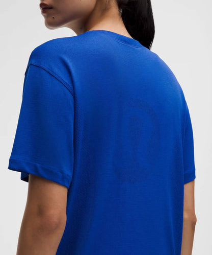 Swiftly Relaxed Short-Sleeve Shirt Hip Length *Logo