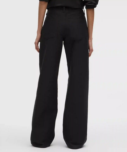 EasyFive Low-Rise Classic Wide-Leg Pant *Short