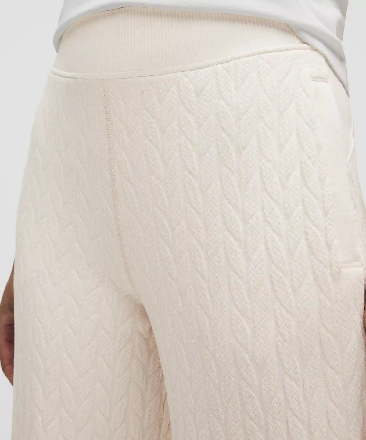 Engineered Warmth Cable-Knit Pant