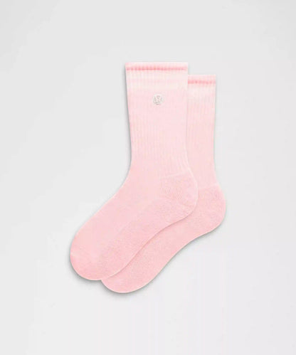 Unisex Daily Essential Crew Socks *Stripe