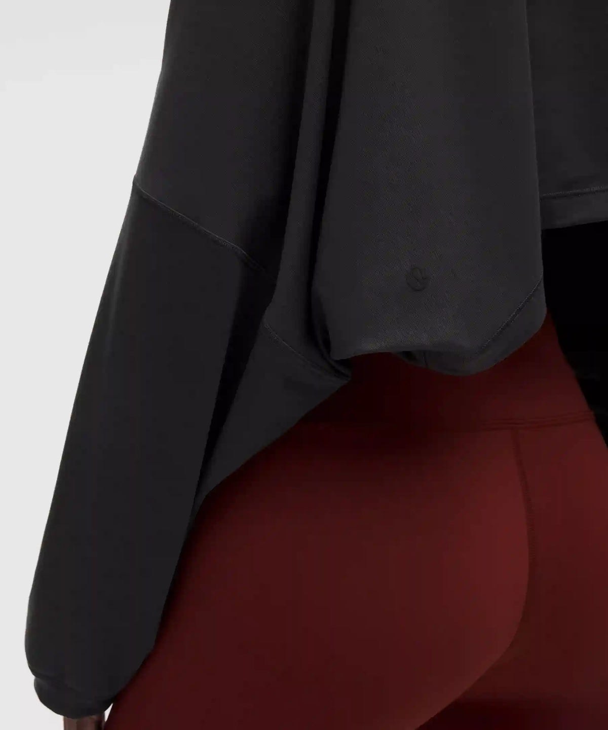 EasySet Relaxed-Fit Cropped Long-Sleeve Shirt