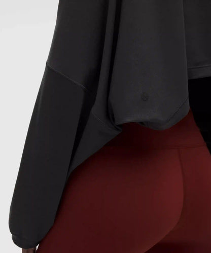 EasySet Relaxed-Fit Cropped Long-Sleeve Shirt