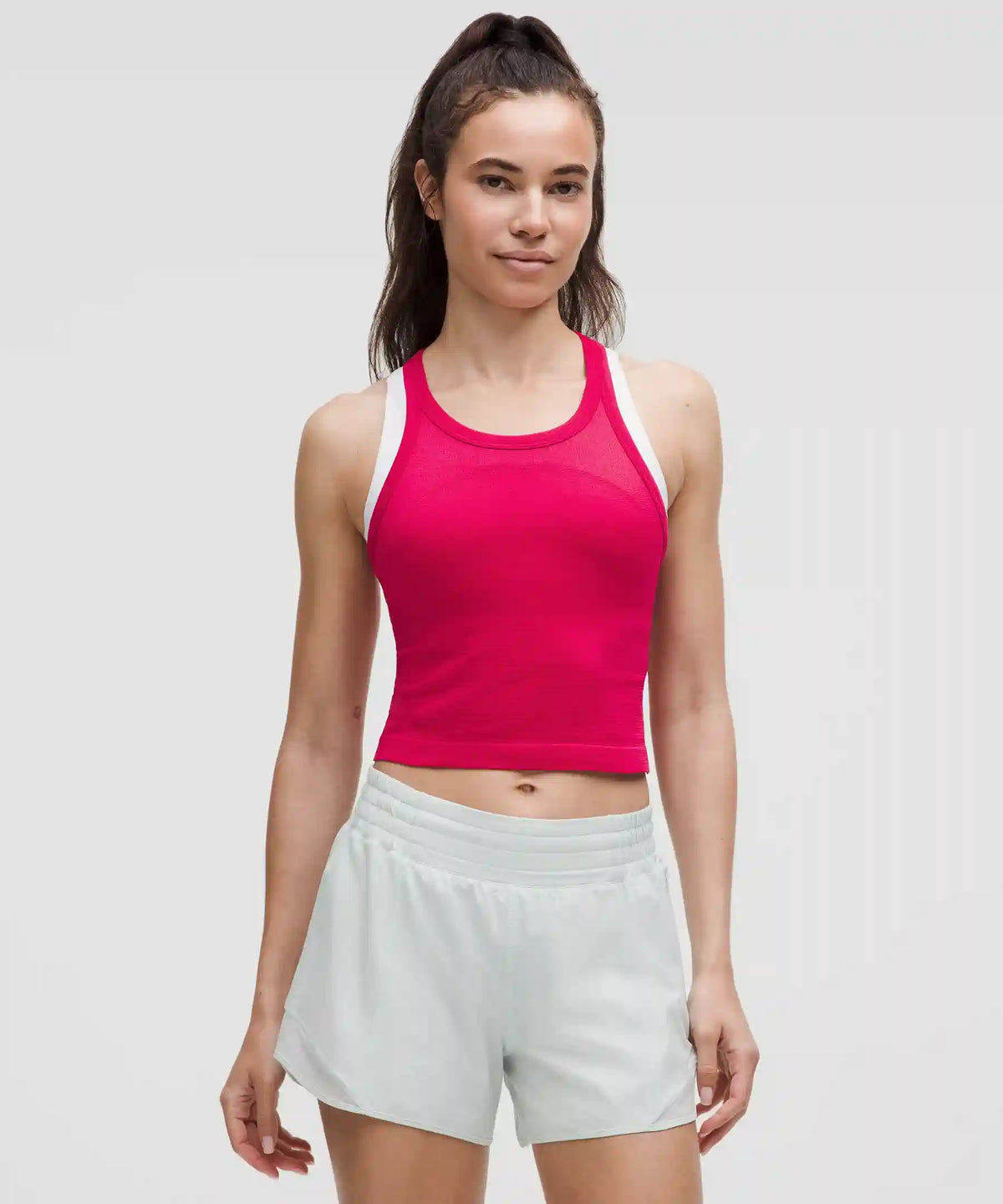 Swiftly Tech Cropped Racerback Tank Top 2.0