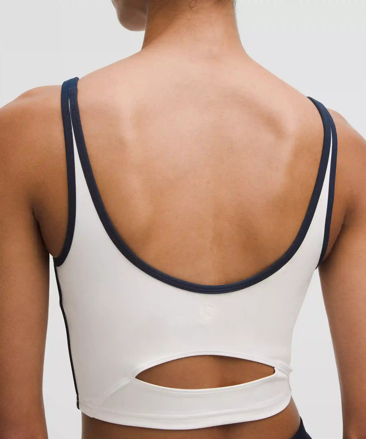 Scoop-Neck Cutout Tennis Tank Top *Medium Support, B/C Cup