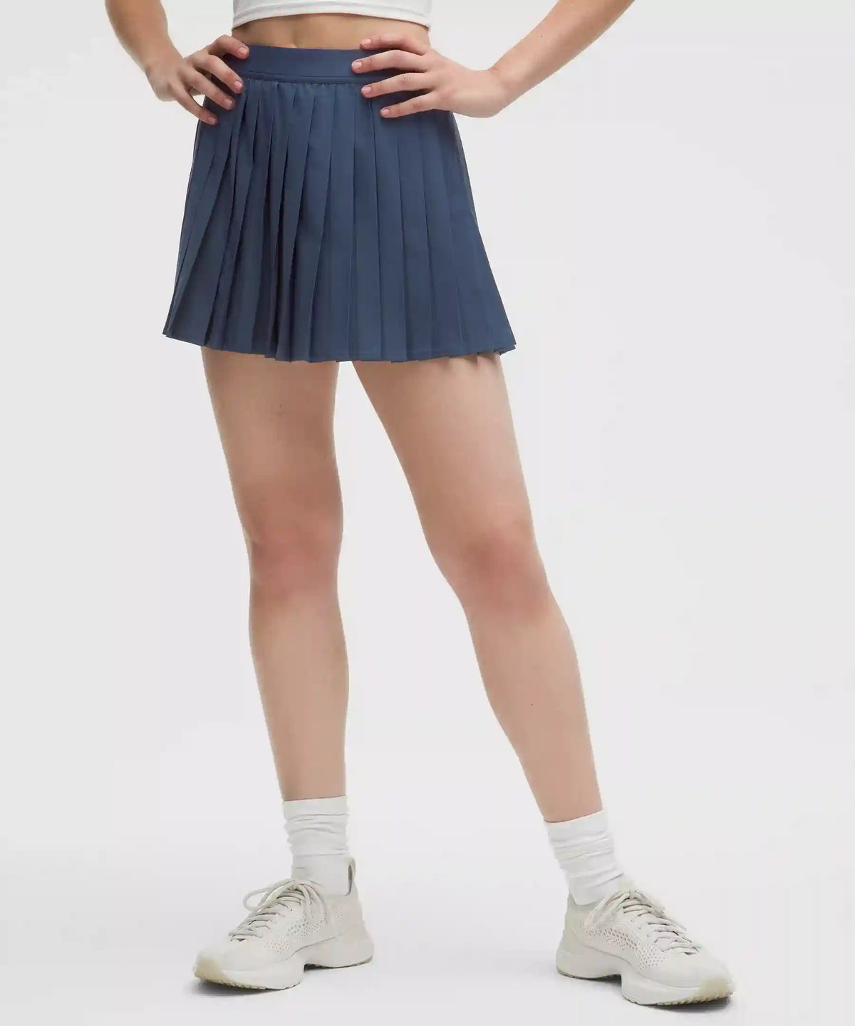 High-Rise Pleated Tennis Skirt