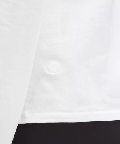 Organic Cotton Crewneck Long-Sleeve Shirt