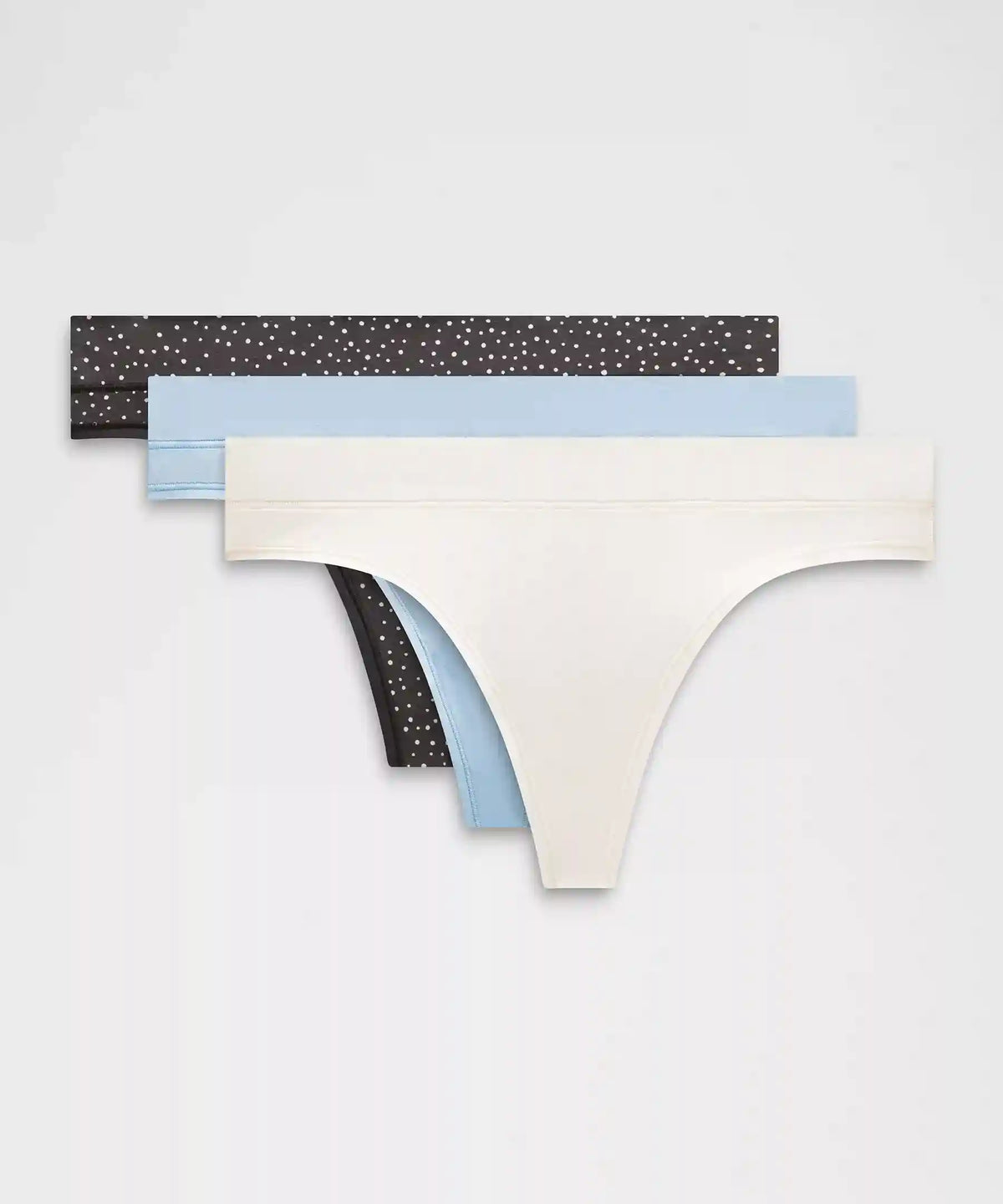 UnderEase Mid-Rise Thong Underwear *3 Pack