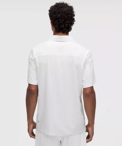 Mesh Pique Tennis Polo Shirt
