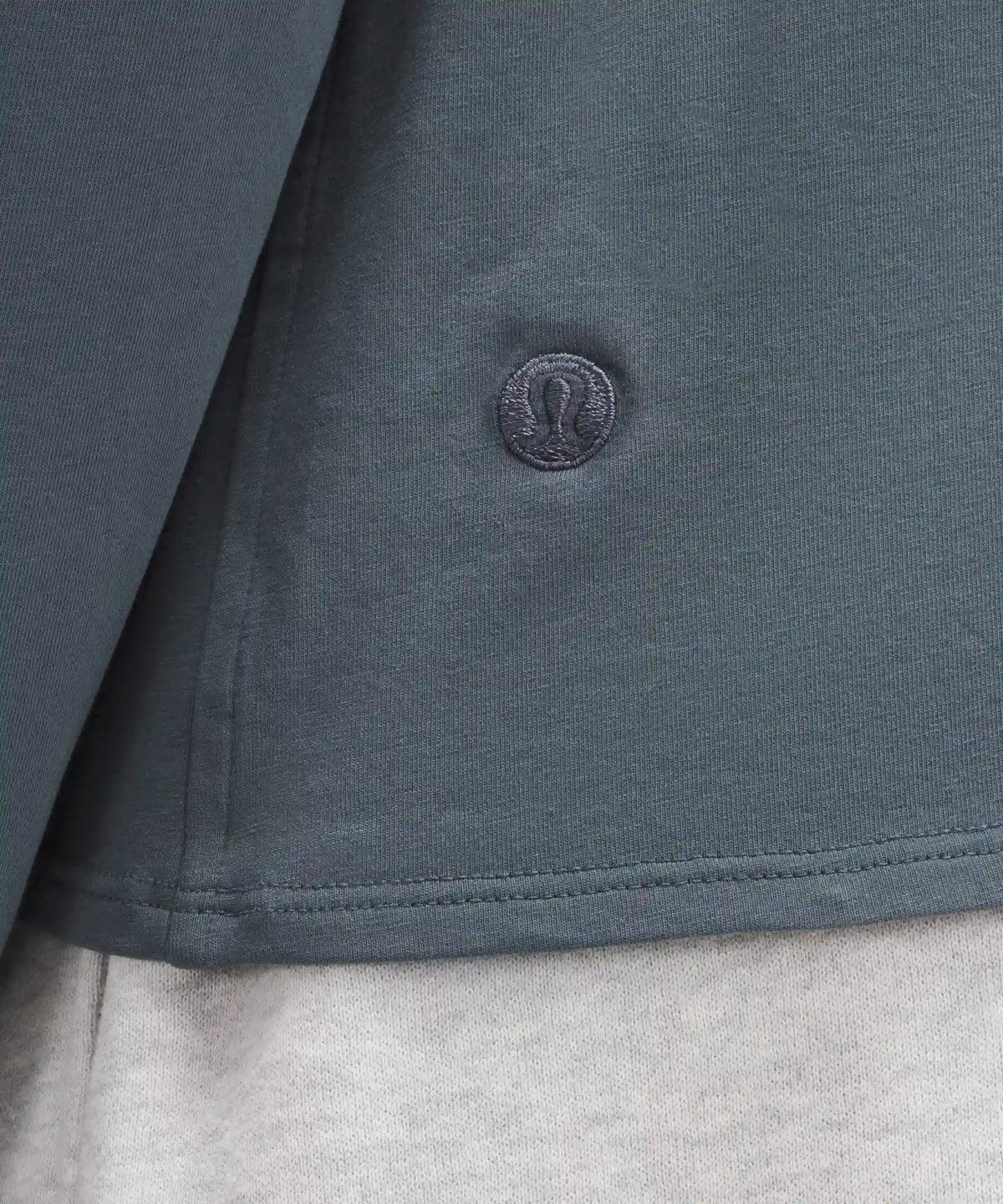 Organic Cotton Crewneck Long-Sleeve Shirt