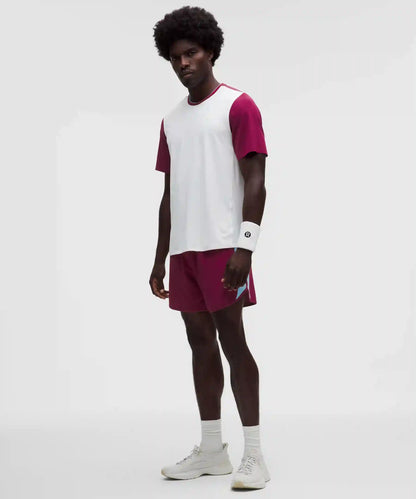 Mesh Pique Tennis Short-Sleeve Shirt