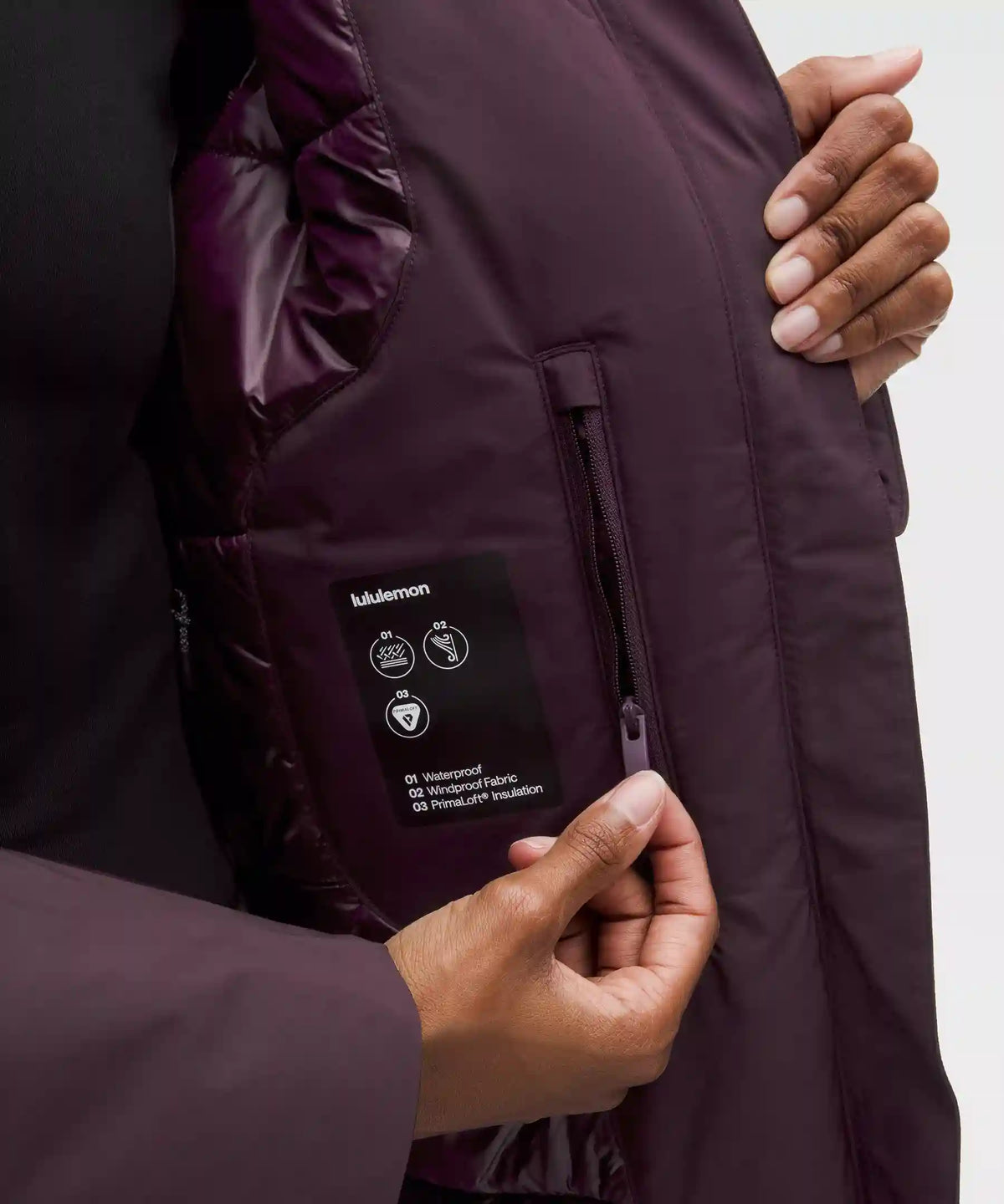 Waterproof Insulated Cinch-Waist Parka