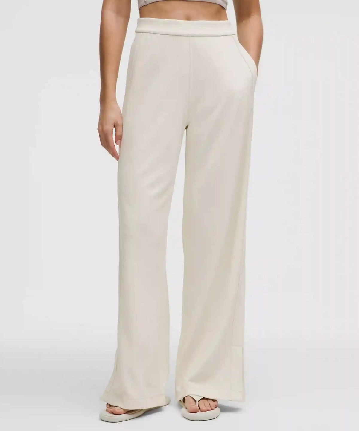 Softstreme High-Rise Wide-Leg Pique Pant *Regular