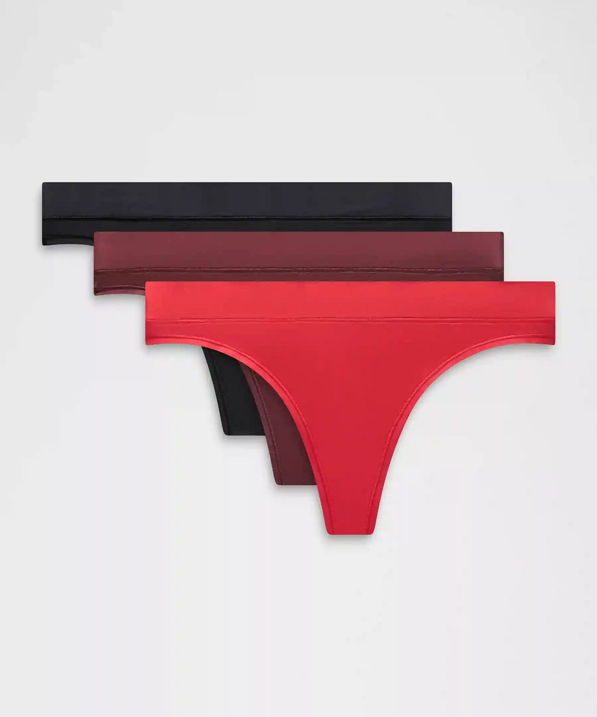 UnderEase Mid-Rise Thong Underwear *3 Pack