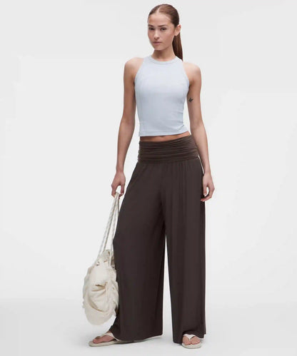 2-in-1 Wide-Leg Jumpsuit