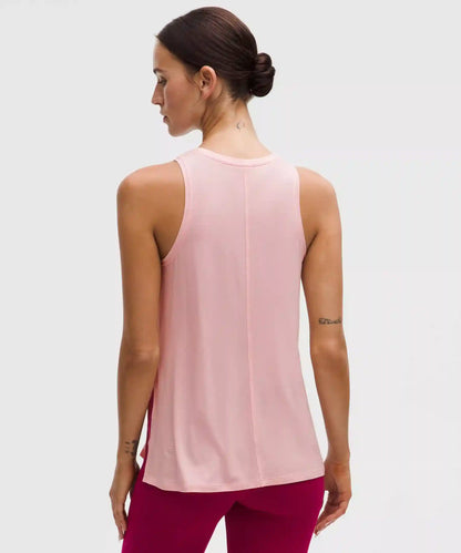 SilkyAppeal Side-Slit Tank Top
