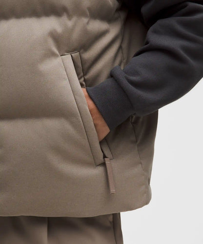 Always Down Puffer Vest *Tech Canvas