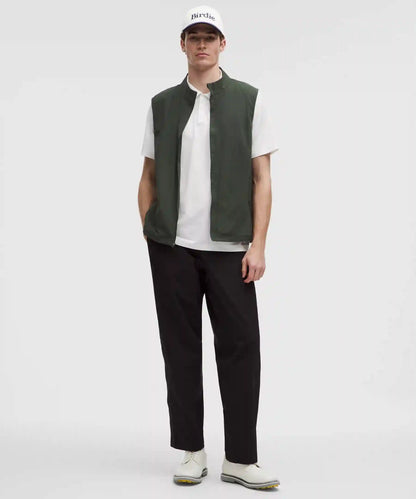 Windproof Full-Zip Golf Vest