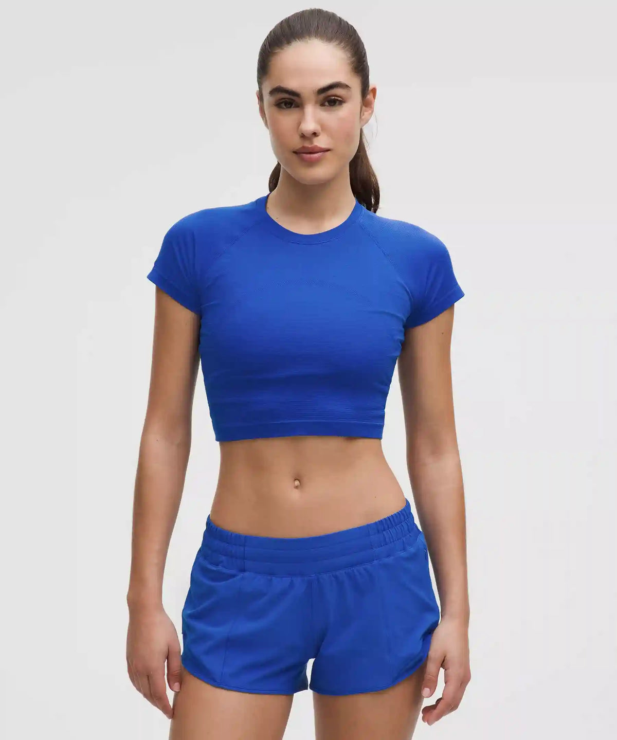 Swiftly Tech Cropped Short-Sleeve Shirt 2.0