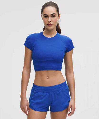 Swiftly Tech Cropped Short-Sleeve Shirt 2.0