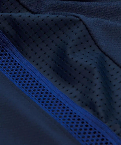 UV-Protective Mesh Panelled Tennis Shirt